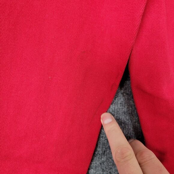 NWT WRANGLER WC132MR Red Bareback Classic Fit Tapered Leg Denim Jeans SIZE 0x36 - Picture 5 of 14